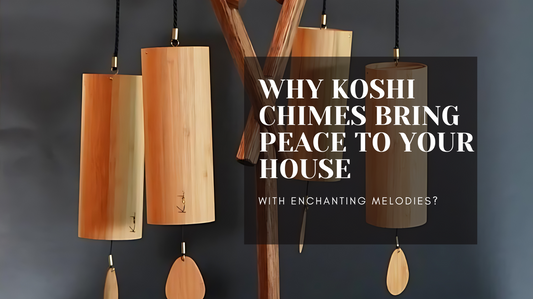 Koshi chimes set of 4 - Flow Chimes and Koshi