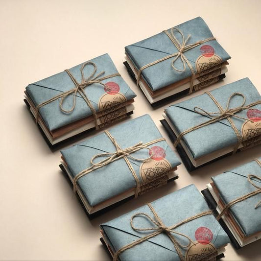 Breu Resin Lokta Paper Parcel Set