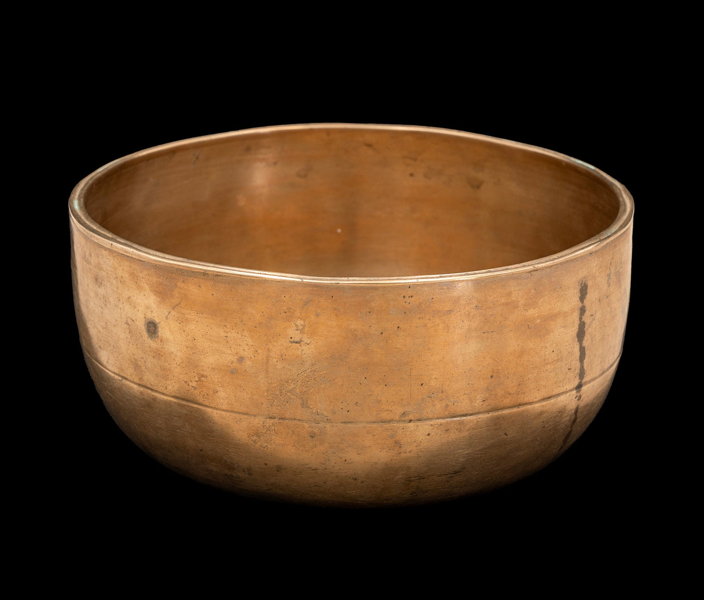 Antique Buddha Singing Bowl G3 199Hz 7" A16077