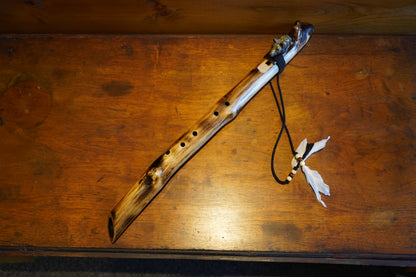25" Bear Forest Flute with Slanted Opening E432