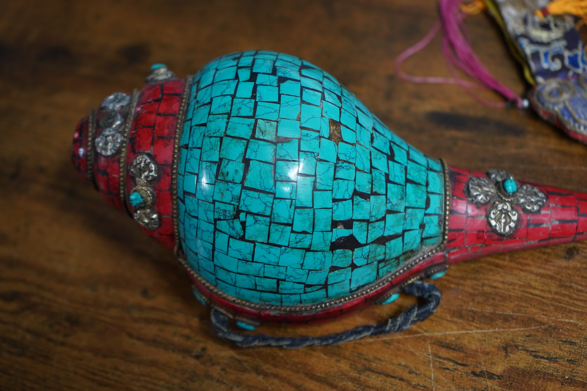 "Shankha" Conch, Handmade Ritual and Ceremonial Piece