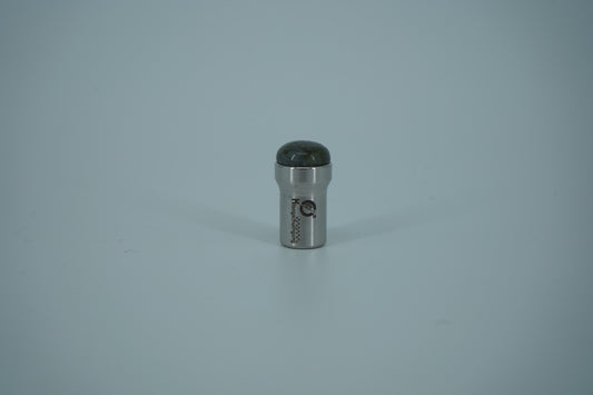15mm Silver Gem foot with Labrodite for Otto Tune