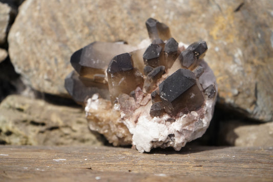 Smokey Quartz Cluster 2 lb .7 oz