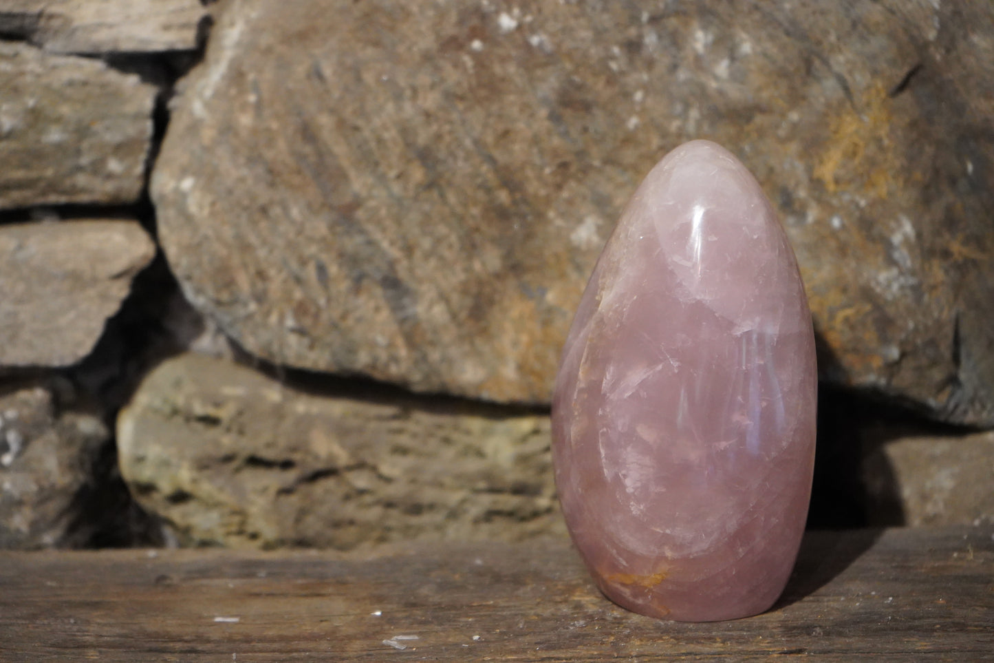 Rose Quartz Oblong Tower 1 lb 1.3 oz