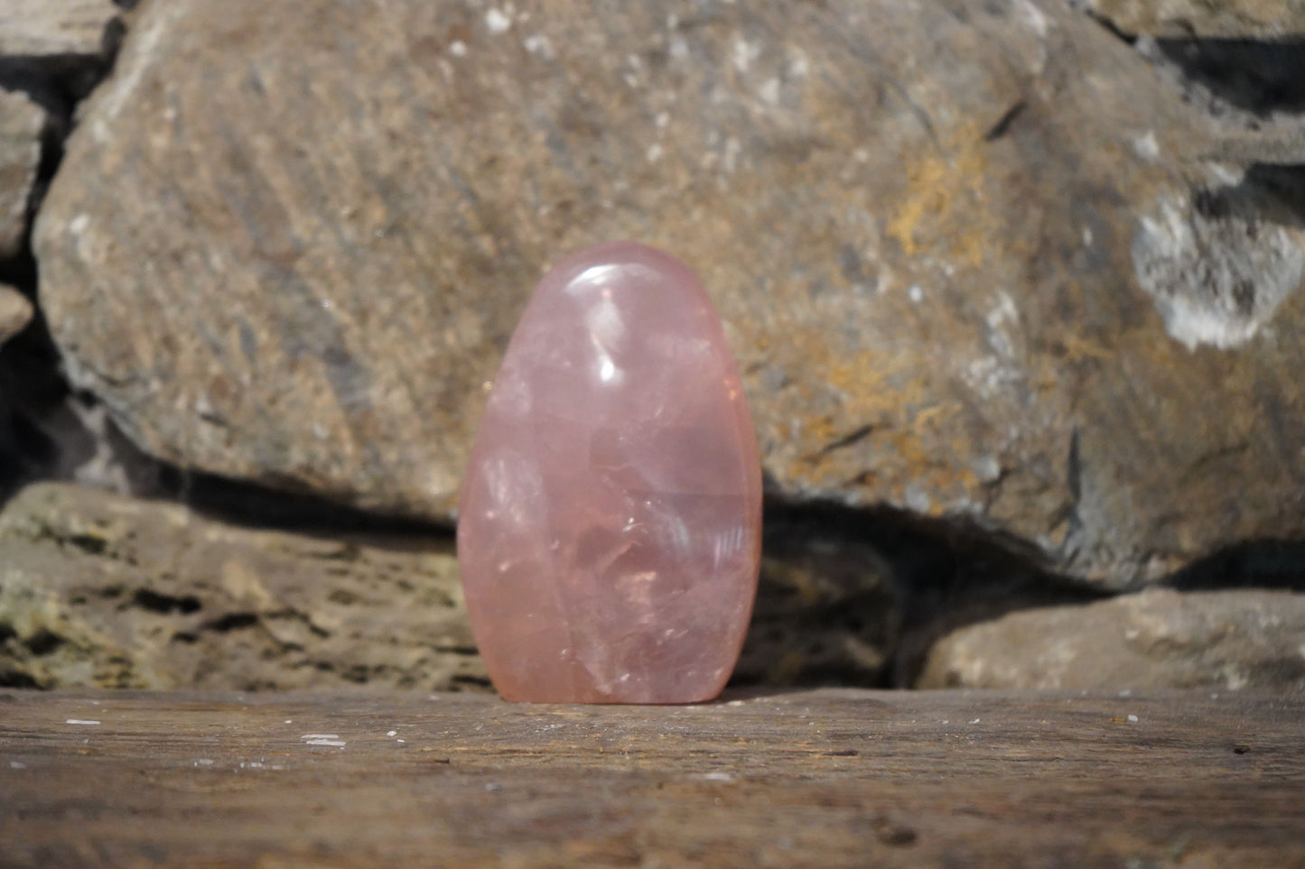 Rose Quartz Oblong Tower 12.4 oz