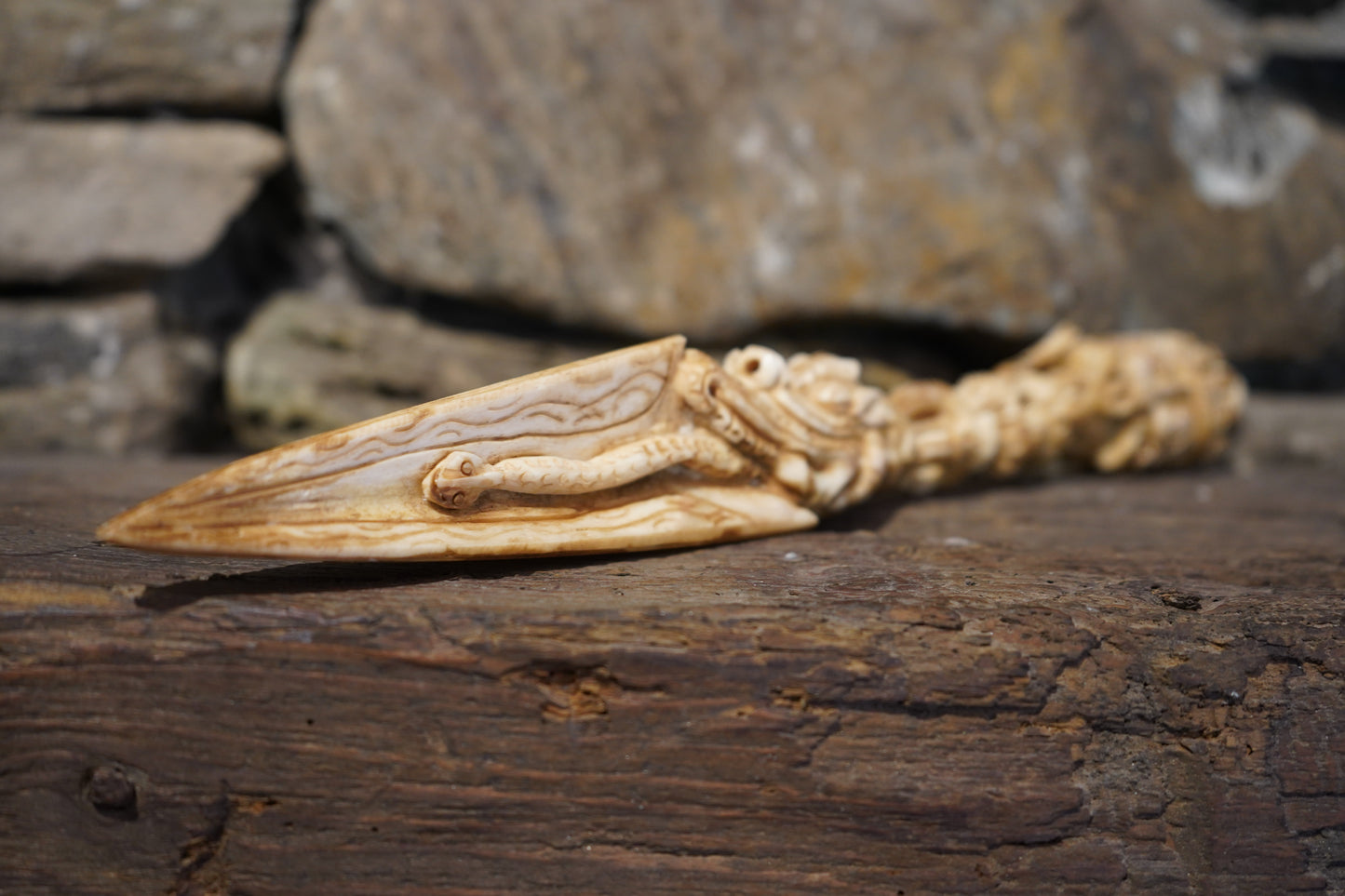 Buffalo Bone Phurpa #1 Light Hue
