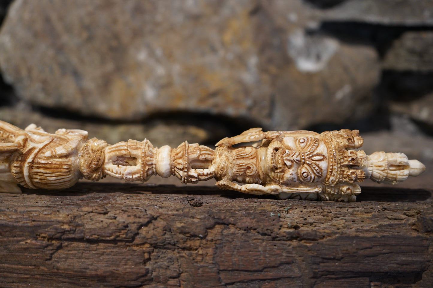 Buffalo Bone Phurpa #1 Light Hue