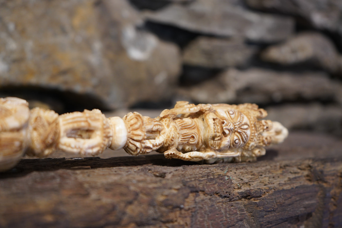Buffalo Bone Phurpa #1 Light Hue