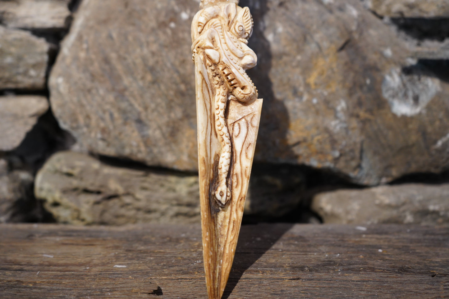 Buffalo Bone Phurpa #1 Light Hue