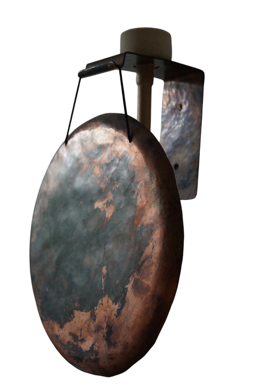 Martin Bläse Bronze/Nickel Silver/Brass "Dinner" Gong 11" 15.65 Lbs