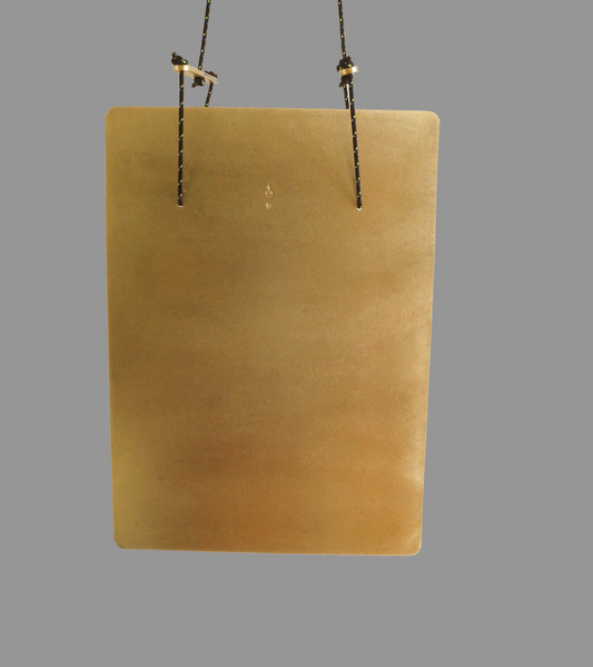 Earth Year Oblong Bass Gong Plate 136 Hz