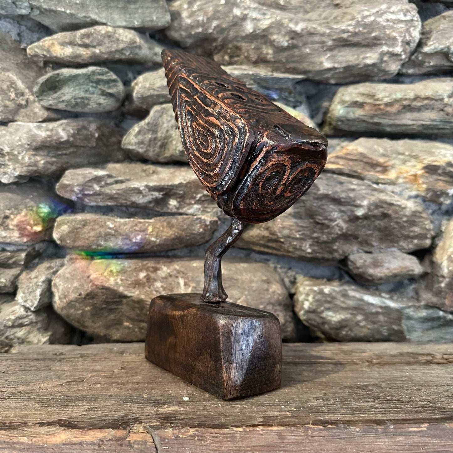 Owl Ocarina with Stand D-432