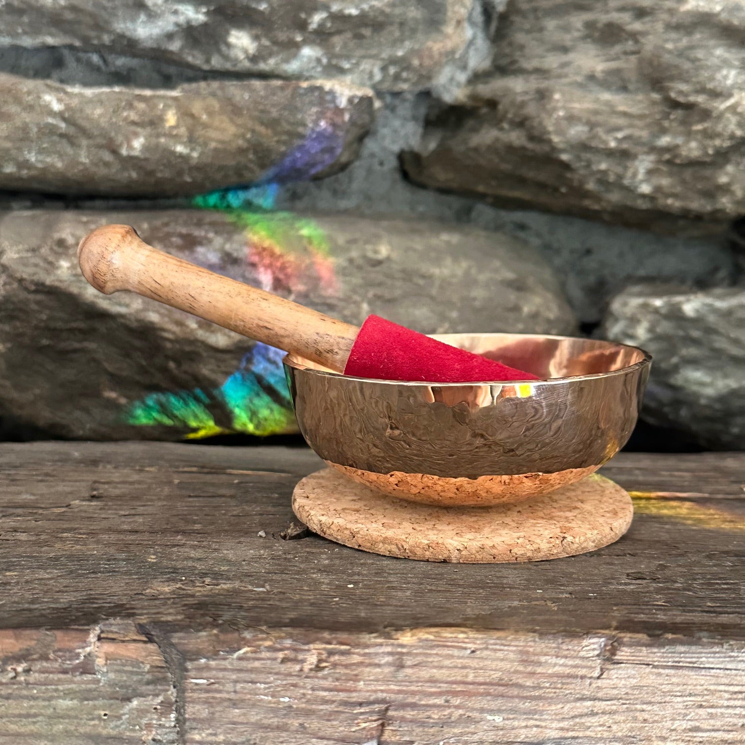 Martin Bläse Polished Bronze Sound Bowl 3.75" x 1.75" 7.5oz