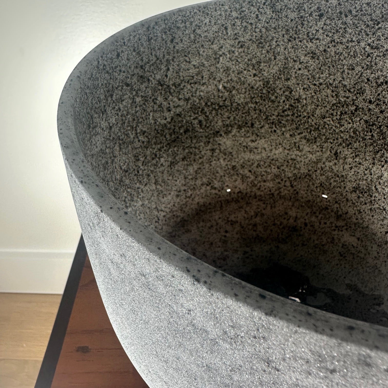 10" Obsidian Crystal Singing Bowl G4 432 Hz