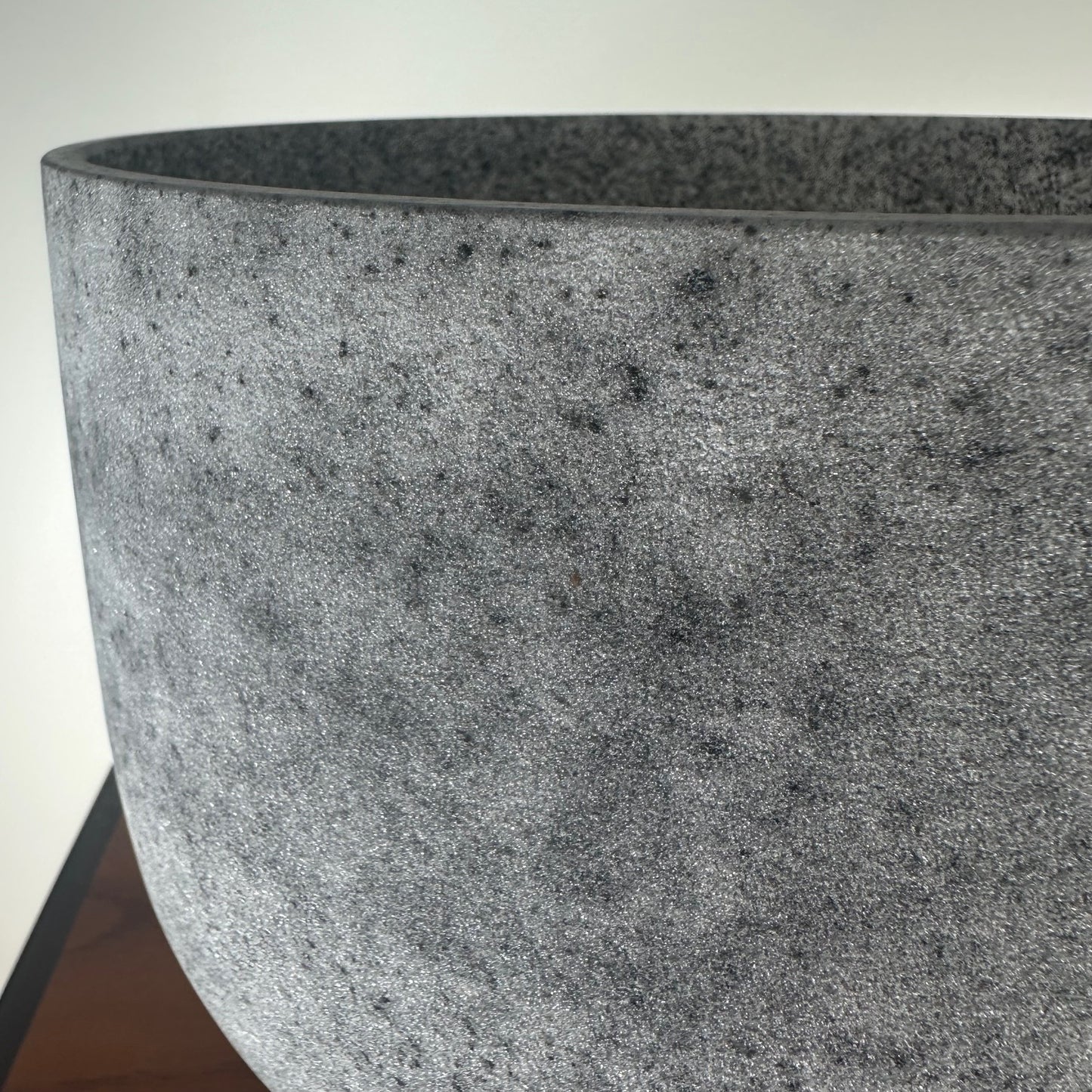 10" Obsidian Crystal Singing Bowl G4 432 Hz