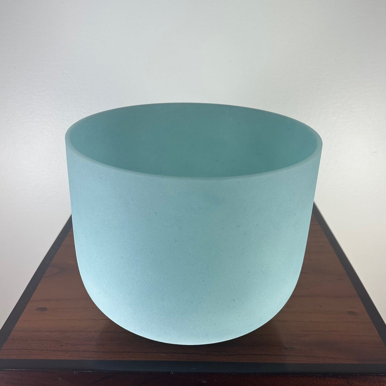 Amazonite Alchemy Crystal Singing Bowl 8" F#