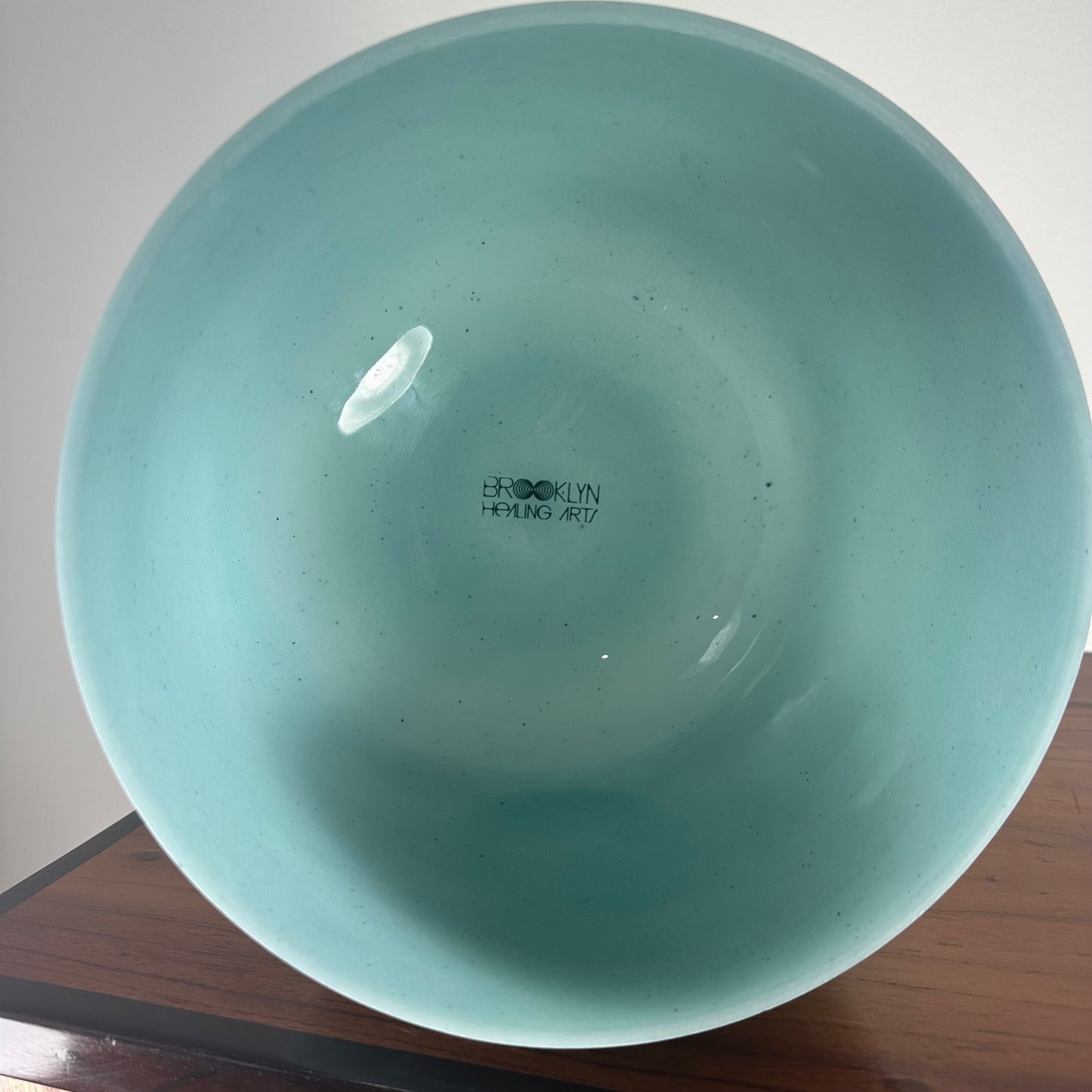 Amazonite Alchemy Crystal Singing Bowl 8" F#