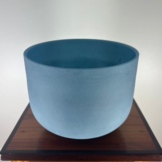 Lapis Lazuli Crystal Singing Bowl 10" G