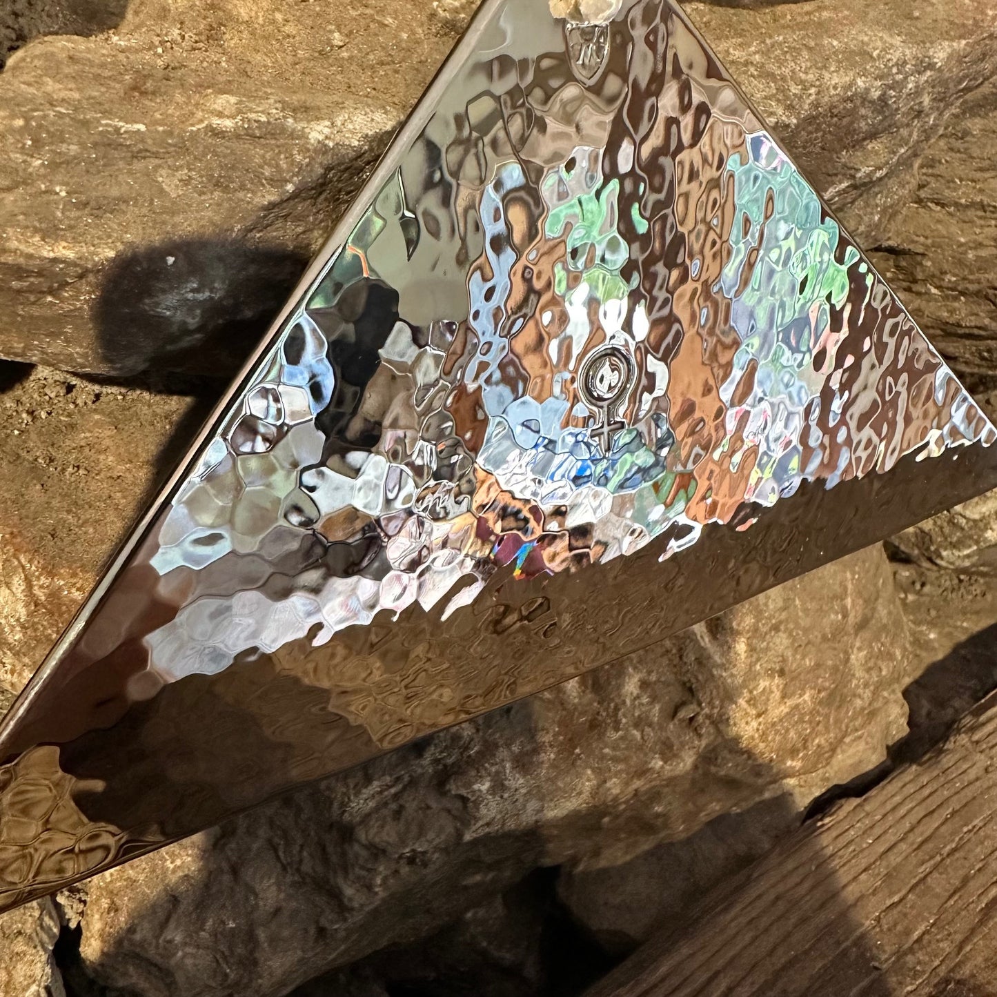 Venus Extra Large Trigon by Martin Bläse Nickel Silver