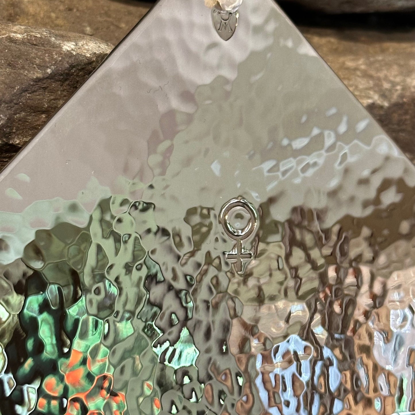 Venus Extra Large Trigon by Martin Bläse Nickel Silver