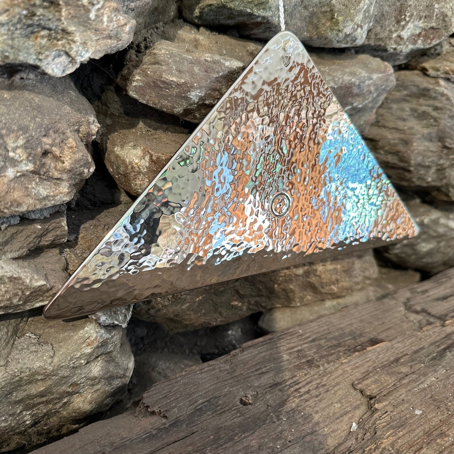 Sun Extra Large Trigon by Martin Bläse Nickel Silver