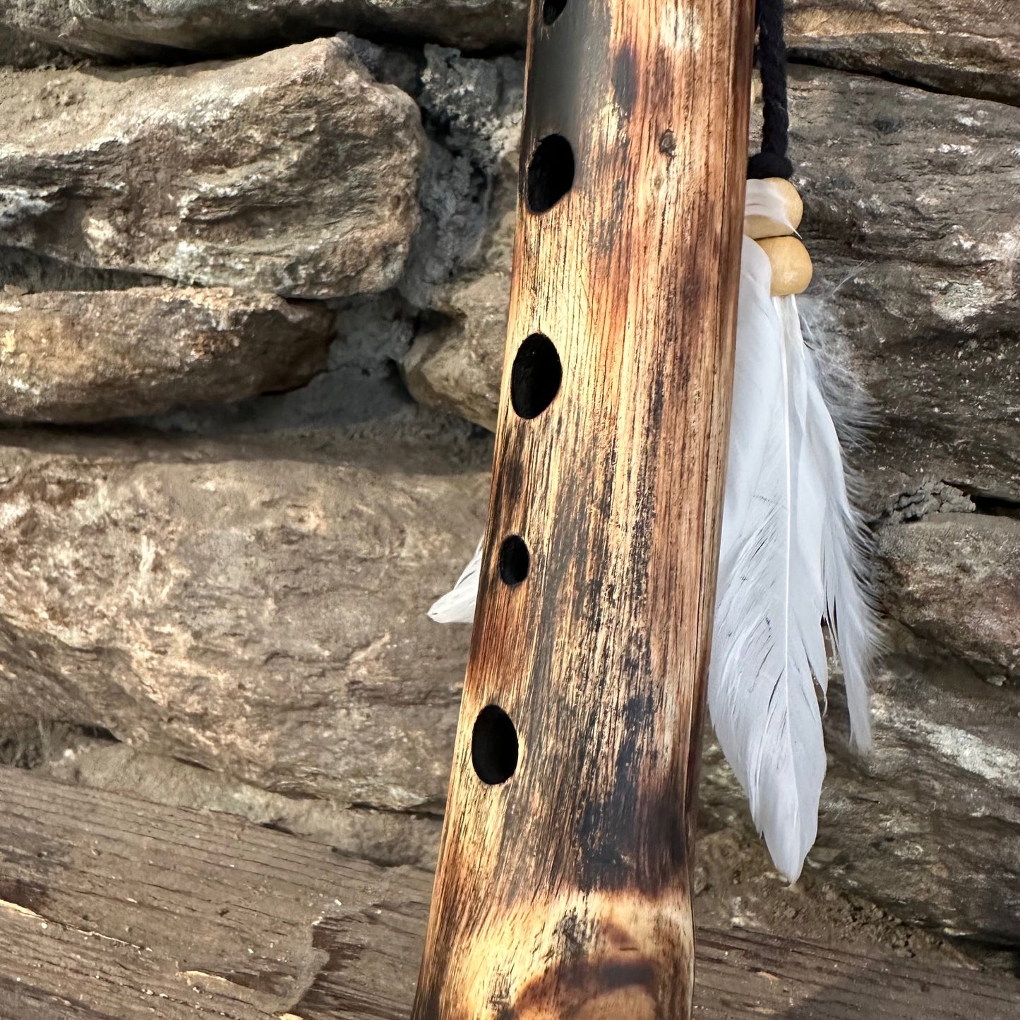 B-Aeolian Teak Forest Flute 432Hz 18"