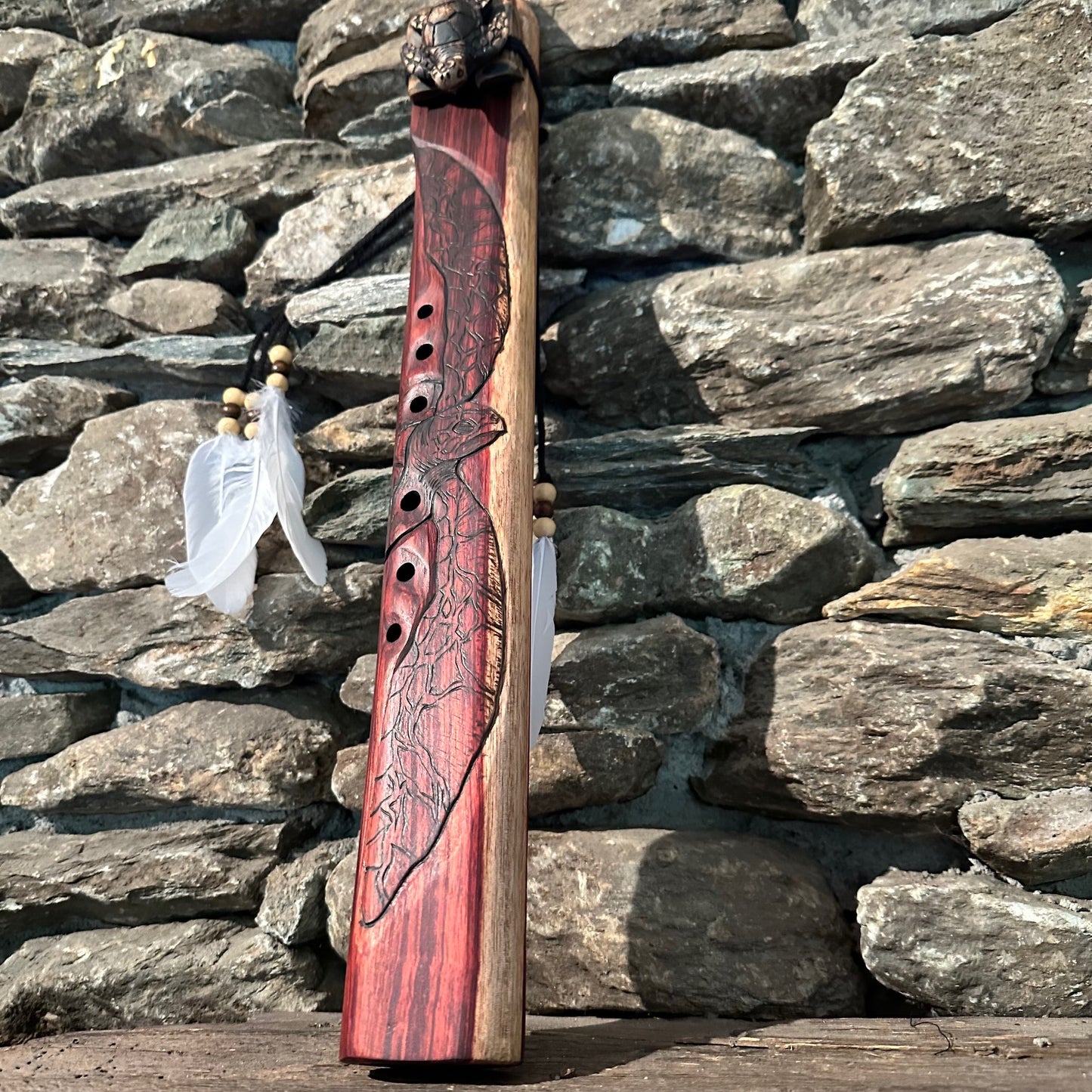 Sea Turtle Borneo Redwood Drone 22.5" E-Minor Pentatonic 432Hz