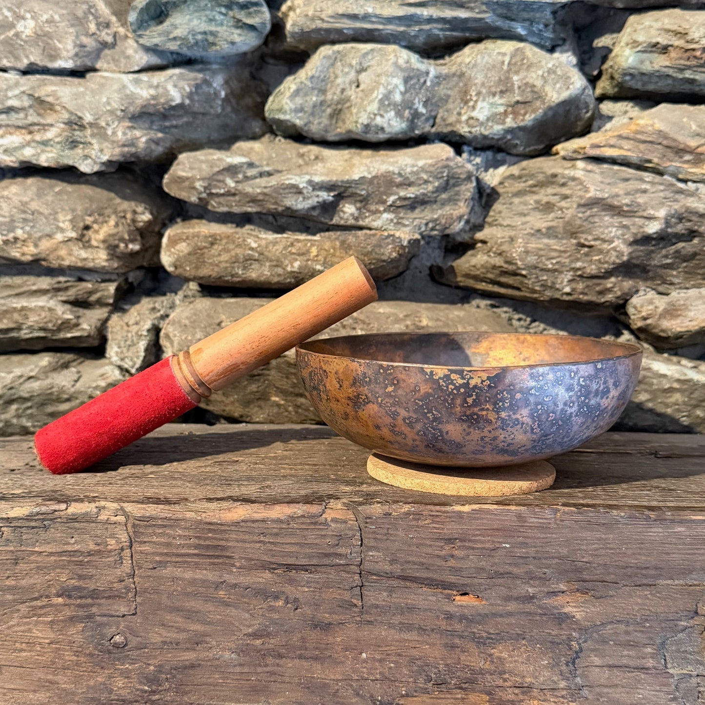 Martin Bläse Natural Bronze Sound Bowl 6.5" x 2.5" 1 lb 4 oz