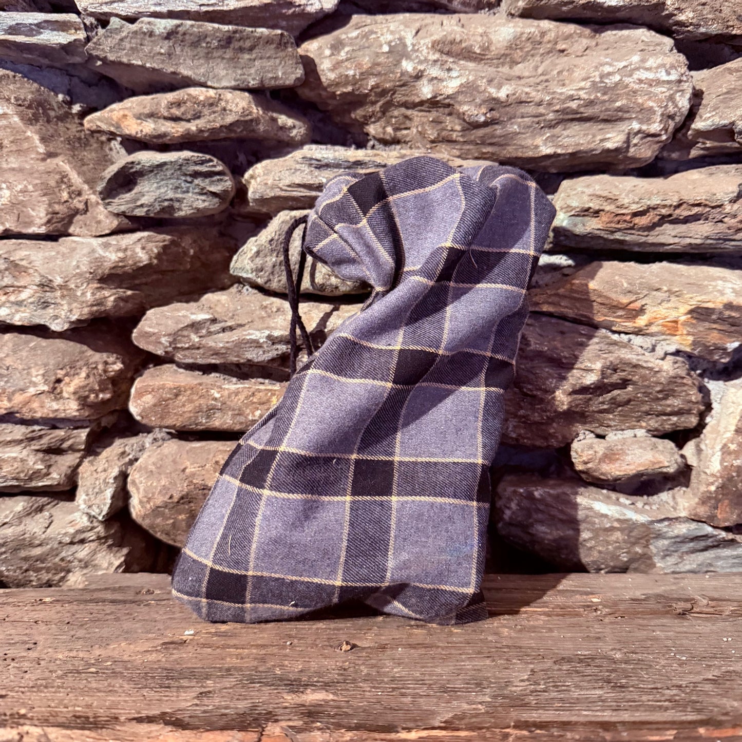 A-E Mayan Scale Double Harmony Hybrid Flute 432 Hz Acacia Wood