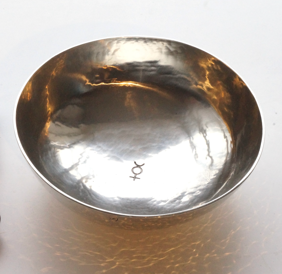 Martin Bläse Planetary Singing Bowl Mercury 283 Hz Nickel Silver