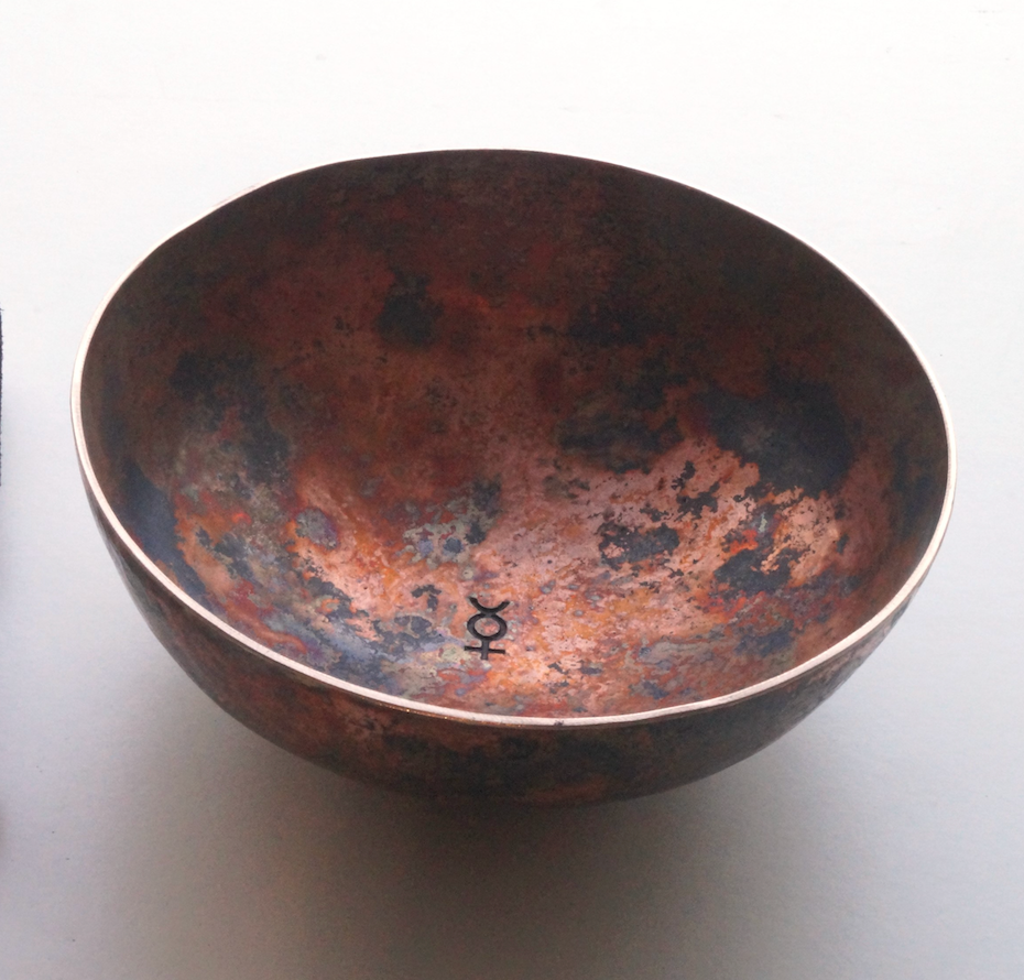 Martin Bläse Planetary Singing Bowl Mercury 283 Hz Natural Bronze