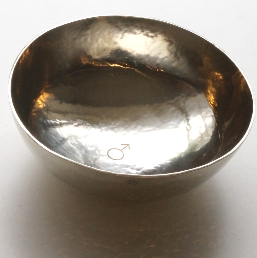 Martin Bläse Planetary Singing Bowl Mars 289 Hz Nickel Silver
