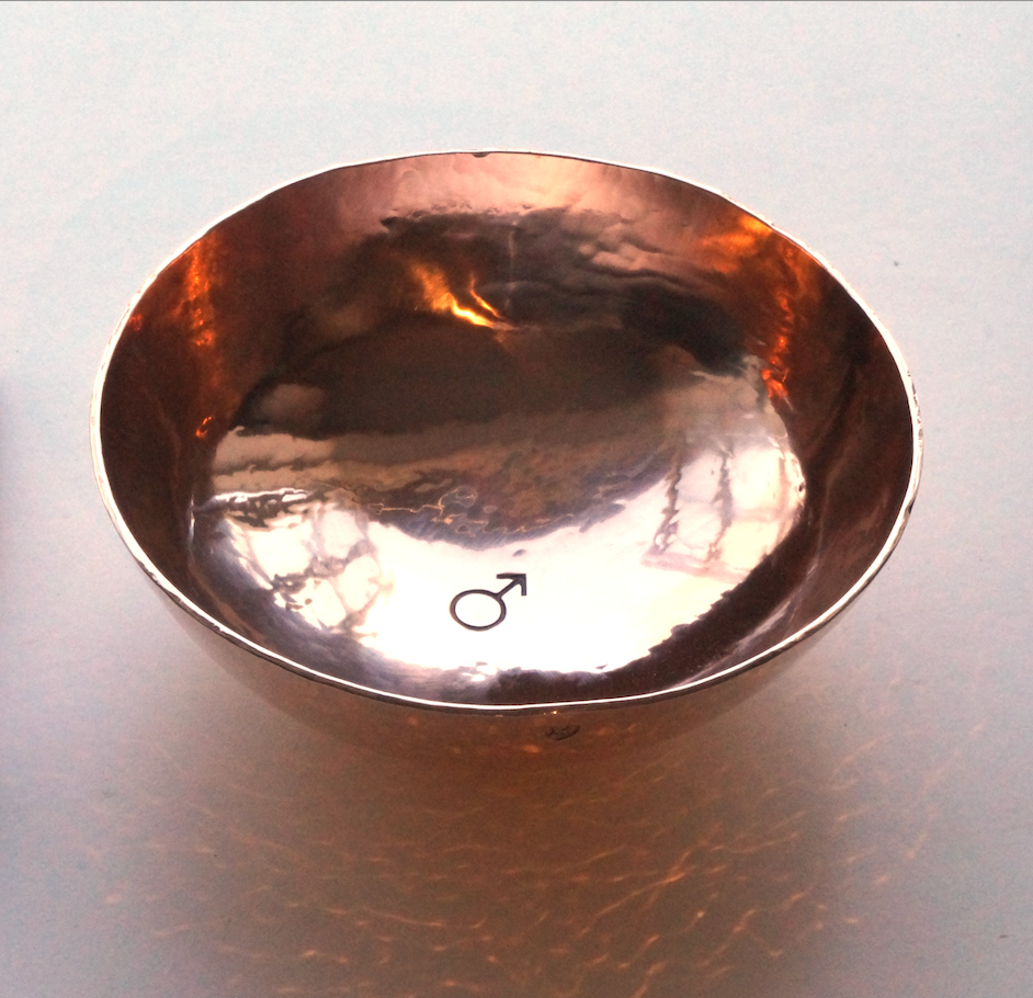 Martin Bläse Planetary Singing Bowl Mars 289 Hz Polished Bronze