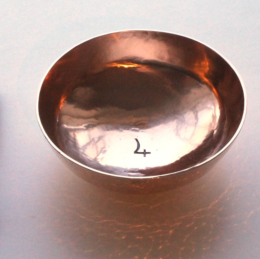 Martin Bläse Planetary Singing Bowl Jupiter 376 Hz Polished Bronze