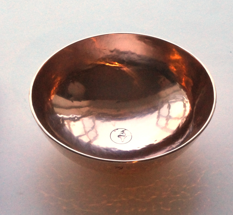 Martin Bläse Planetary Singing Bowl Synodic Earth Day 388 Hz Polished Bronze