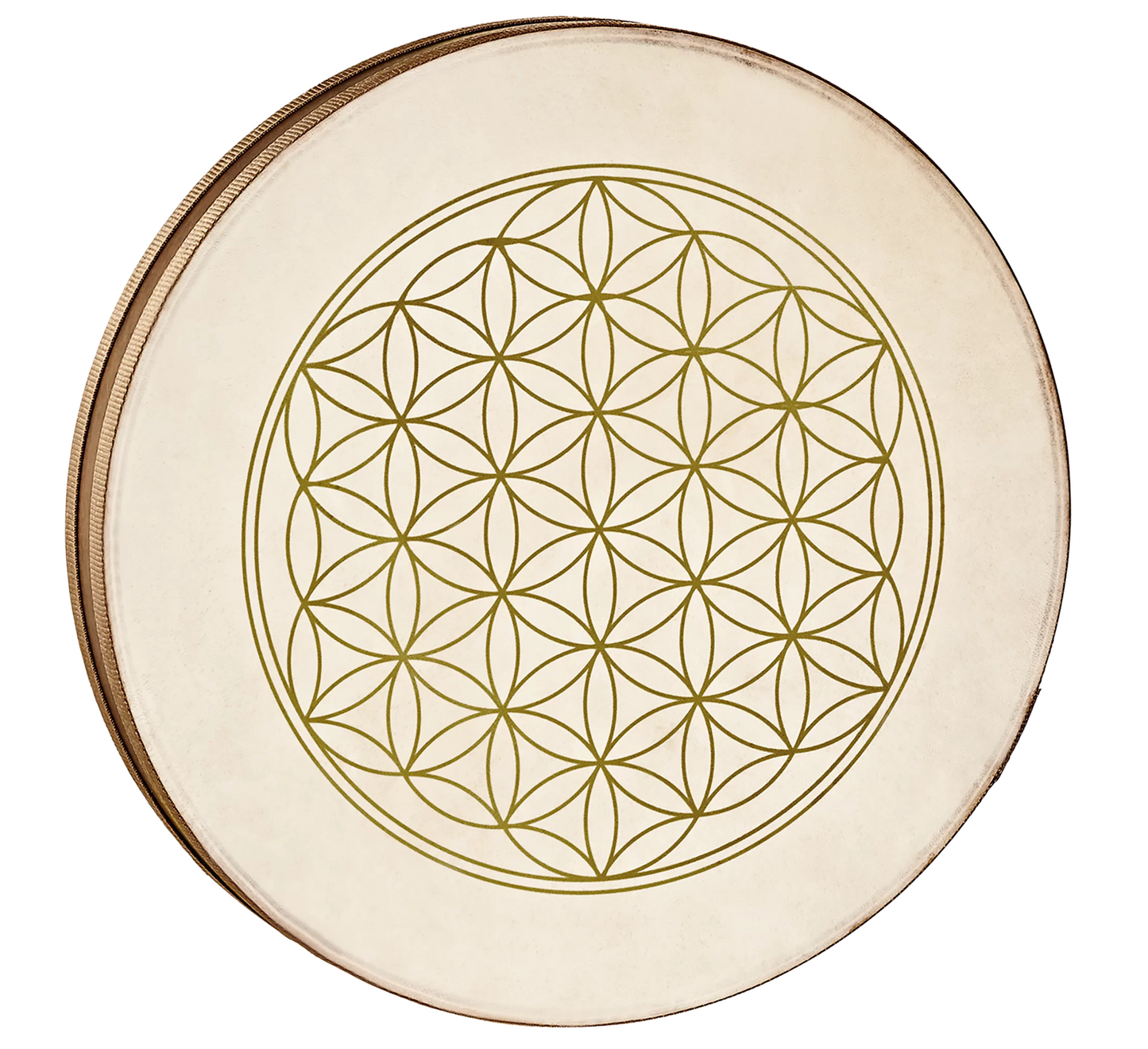 Mienl 16" Flower of Life Ocean Drum