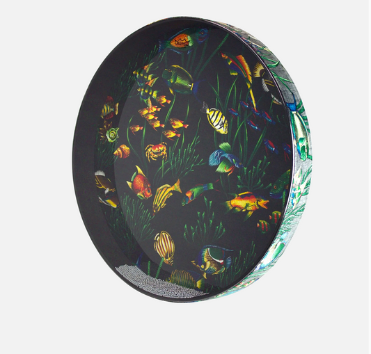Remo 22"Aqua Underwater Fish Ocean Drum (Used) 25% Off