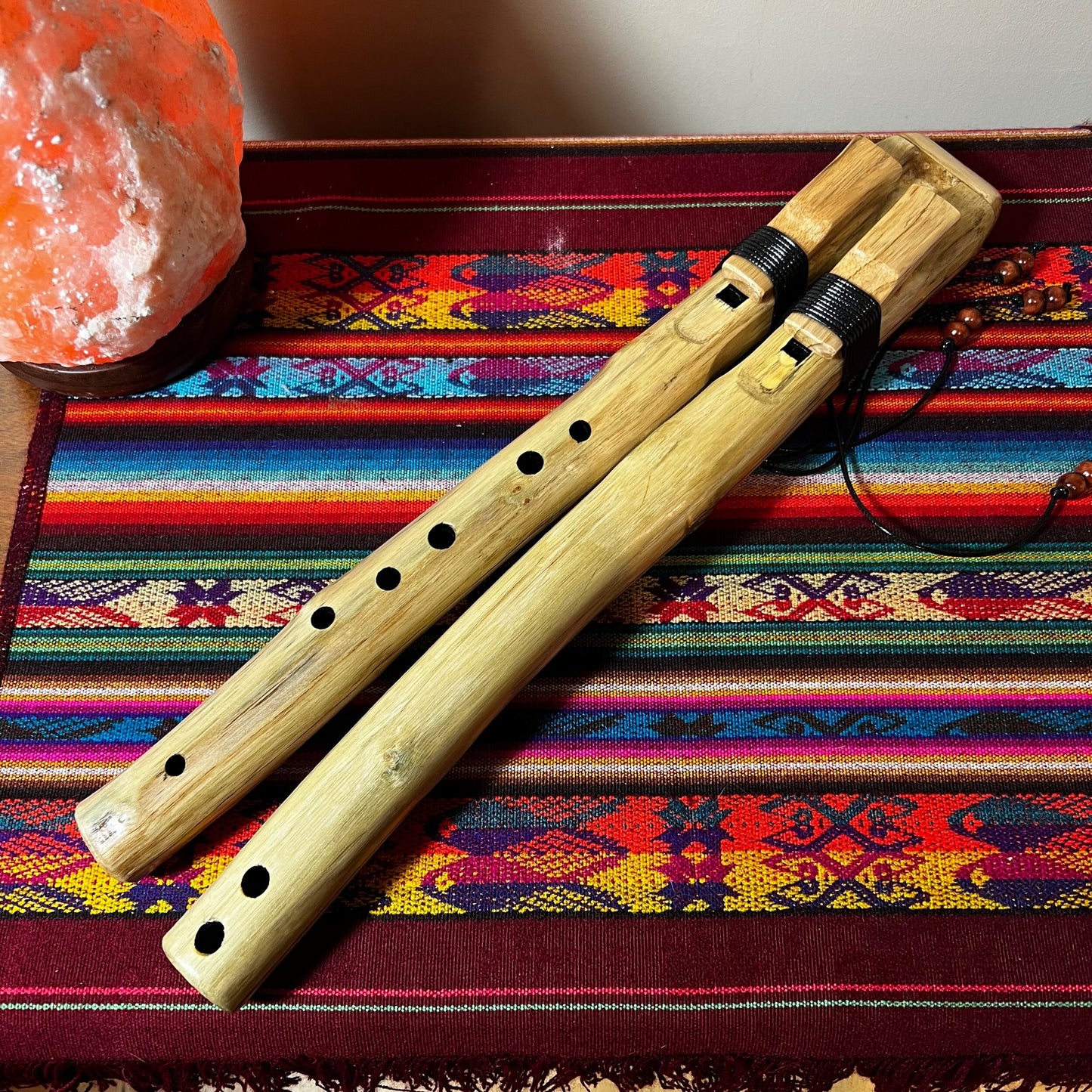 Drone Flute Acacia Branch, B-432,