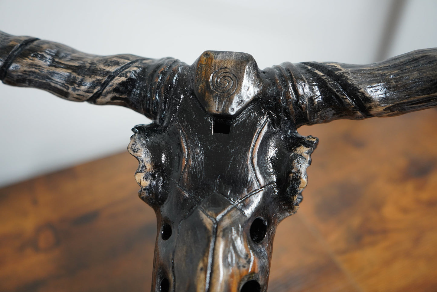 Cattle Skull Ocarina Option #2 with Spiral