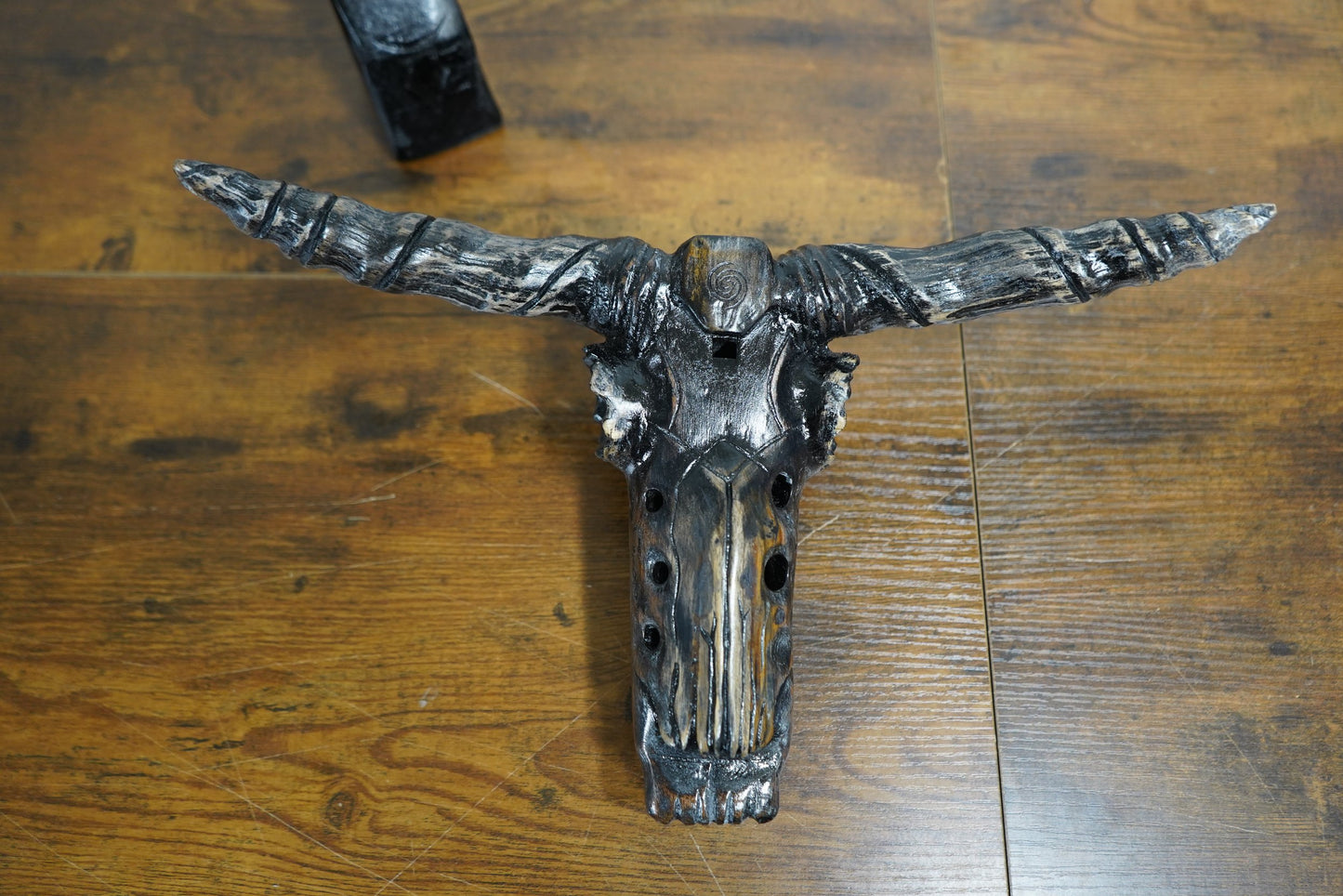 Cattle Skull Ocarina Option #2 with Spiral