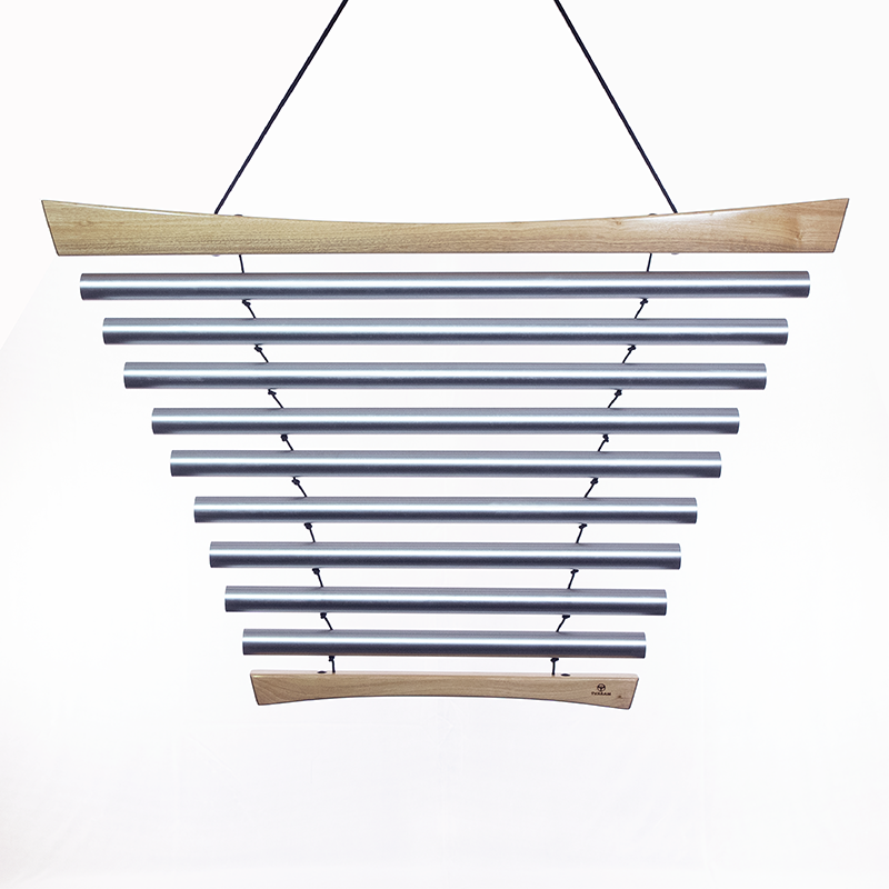 Svaram Large Hanging Swing Wing Chime 1 1/2 Inch 9 Bar