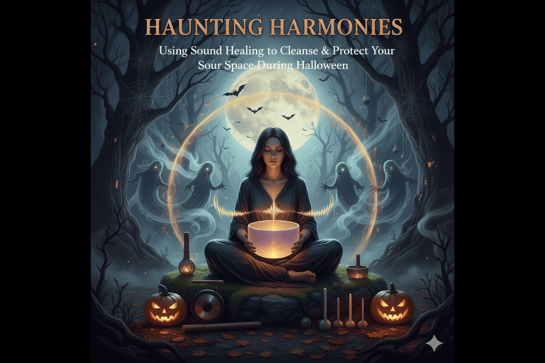 Haunting Harmonies: Using Sound Healing to Cleanse & Protect Your Space During Halloween