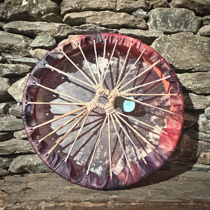 18" Hand Drum With Beater "The Fire Inside"