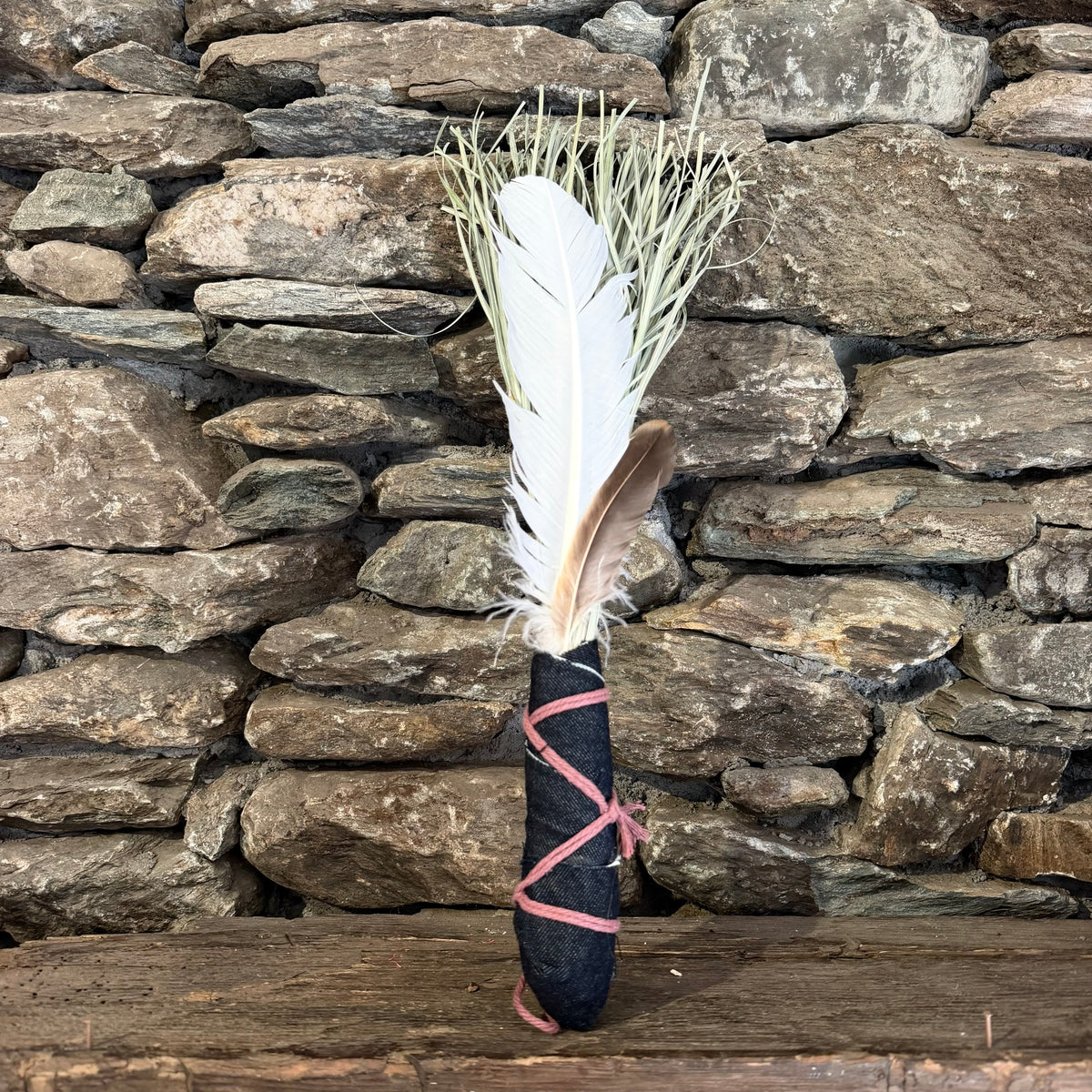 Bear Grass Chakapa 19" Dark Denim with Mauve Cord