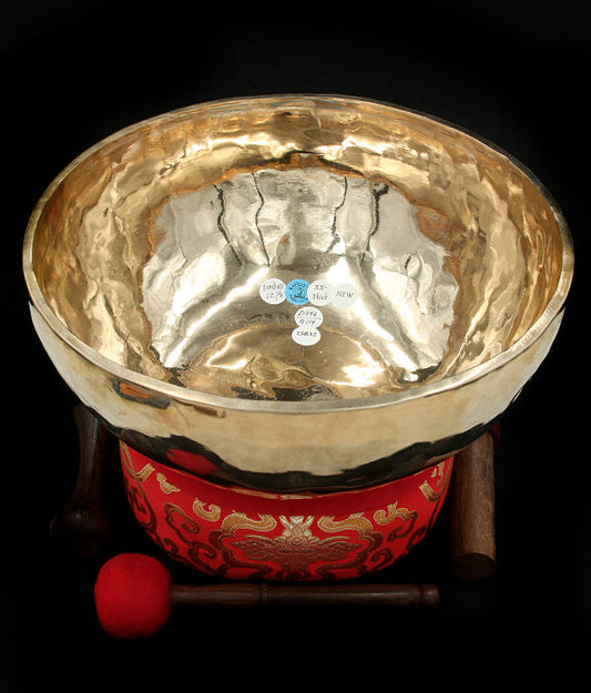 New Jambati Singing Bowl - A#2 114Hz 12 1/8"  N15832
