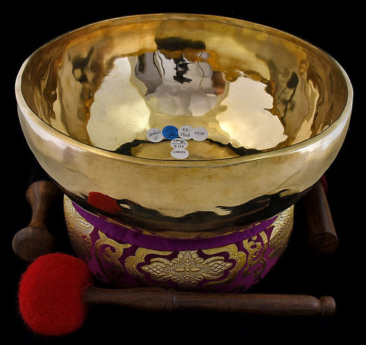 New Jambati Singing Bowl B2 126Hz 11" N15835