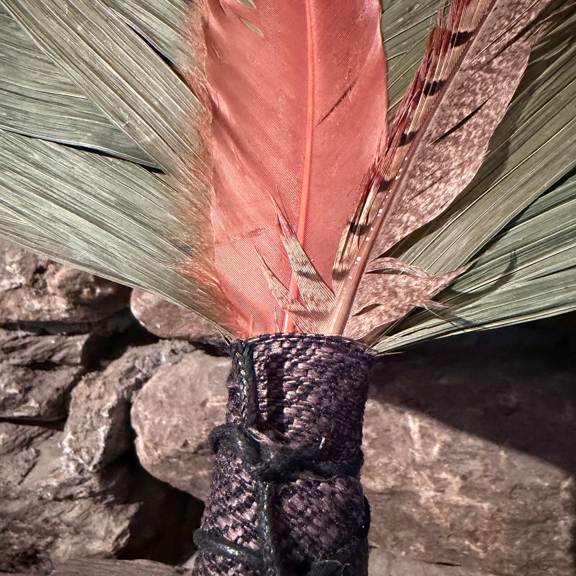 Commodire Palm Chakapa 25" Blue & Brown with Black Cord