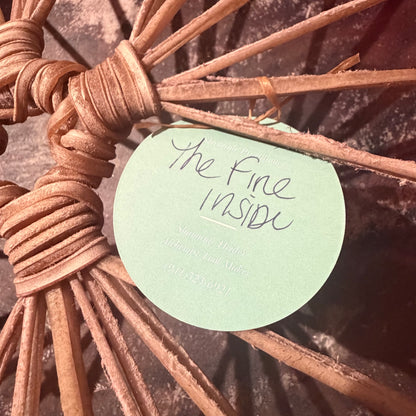 18" Hand Drum With Beater "The Fire Inside"