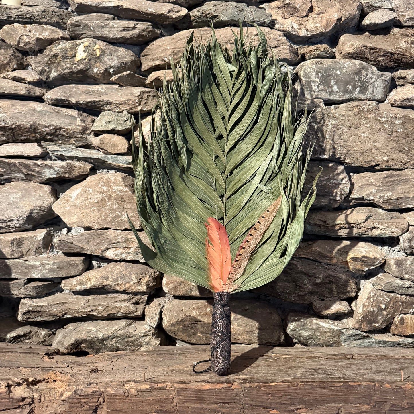 Commodire Palm Chakapa 25" Blue & Brown with Black Cord