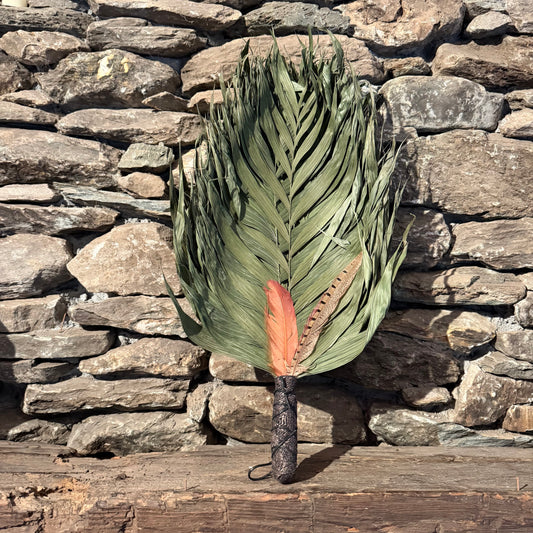 Commodire Palm Chakapa 25" Blue & Brown with Black Cord